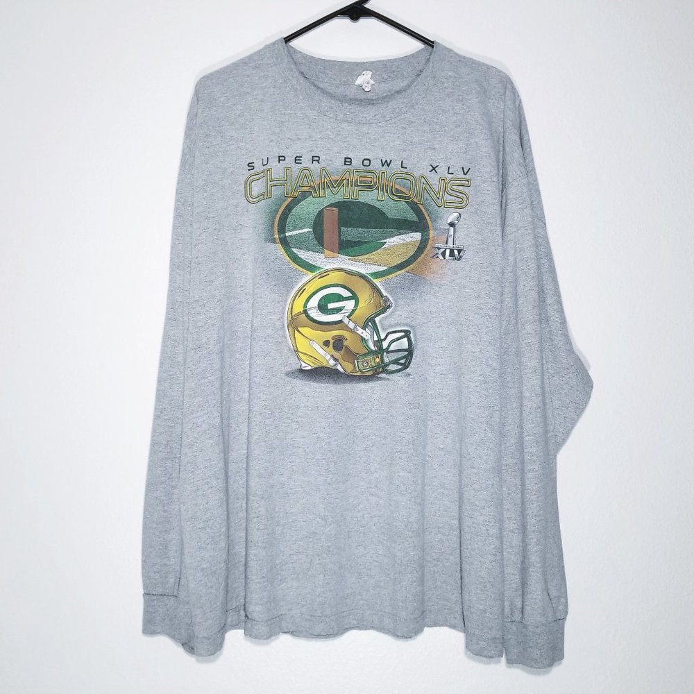 2011 Green Bay Packers Super Bowl XLV Champs tee